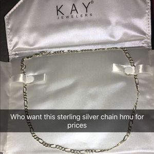 Sterling silver chain